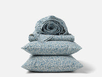 Organic Print Percale Sheet Set