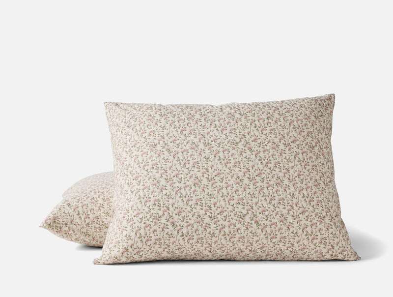 Organic Print Percale Sham