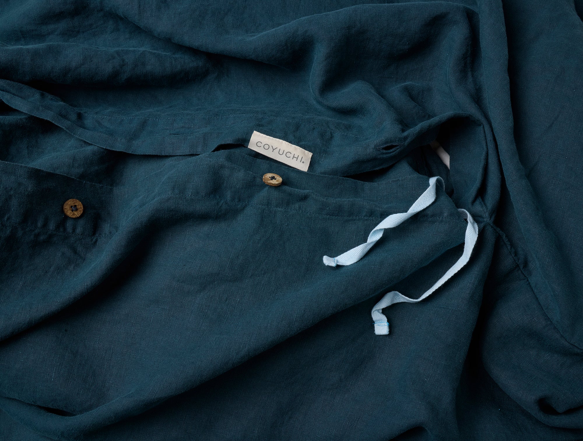 Organic Relaxed Linen Duvet Cover