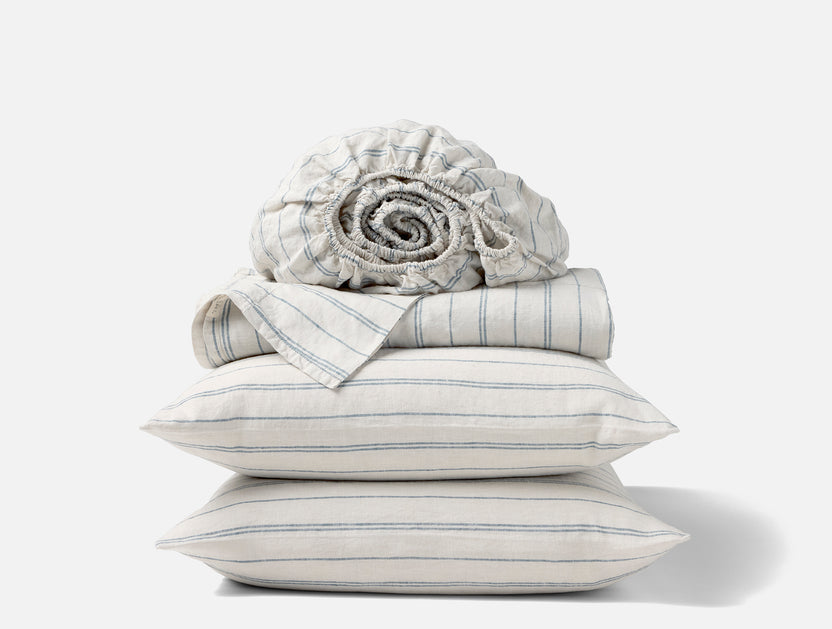 Organic Relaxed Linen Sheet Set – Coyuchi