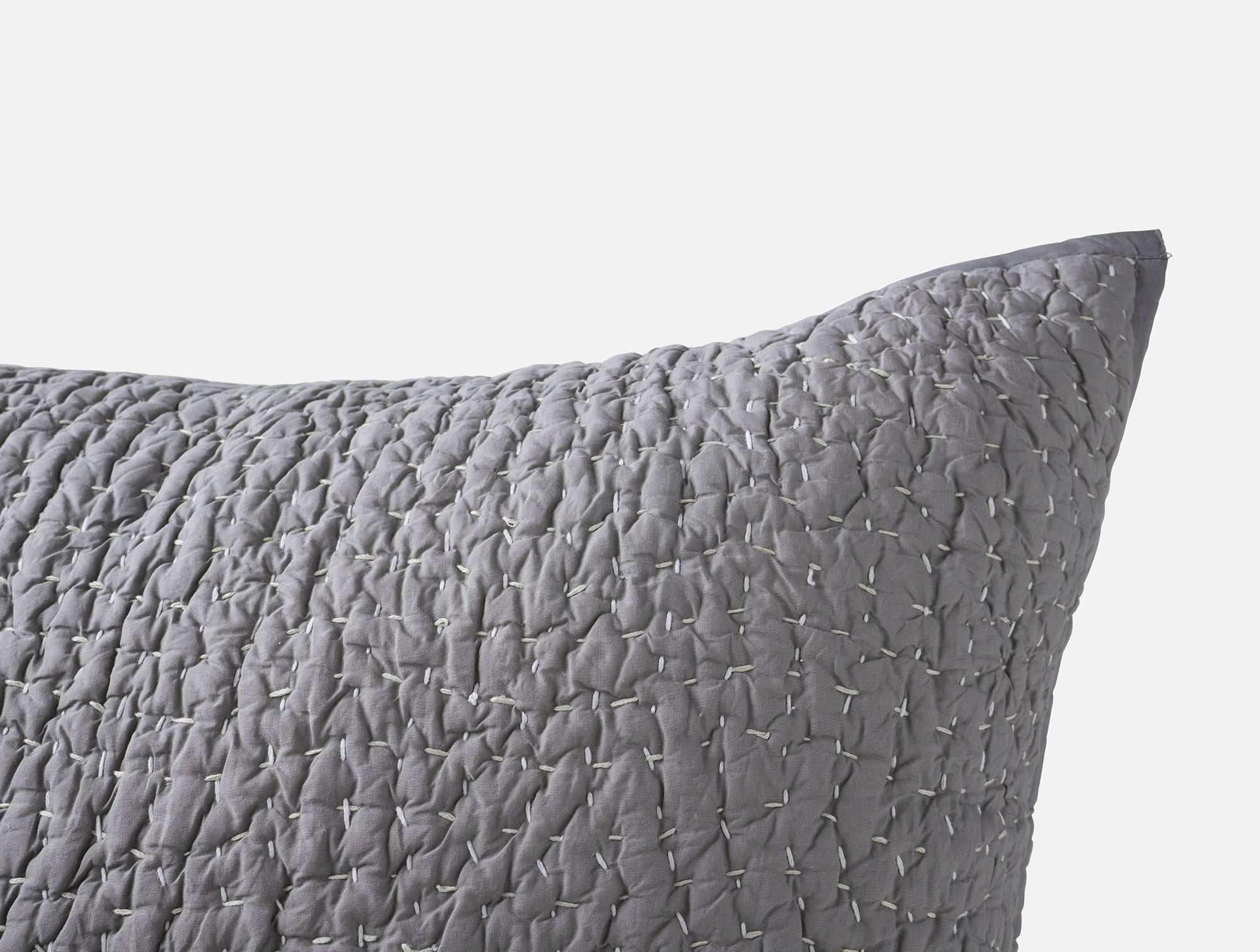 Pebbled Handstitched Organic Sham