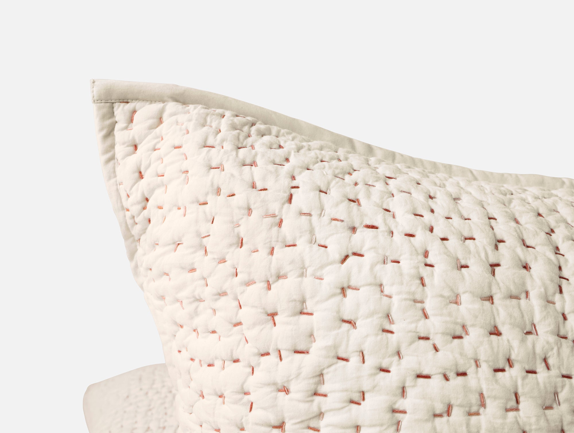Pebbled Handstitched Organic Sham