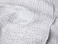 Pebbled Handstitched Organic Toddler Quilt