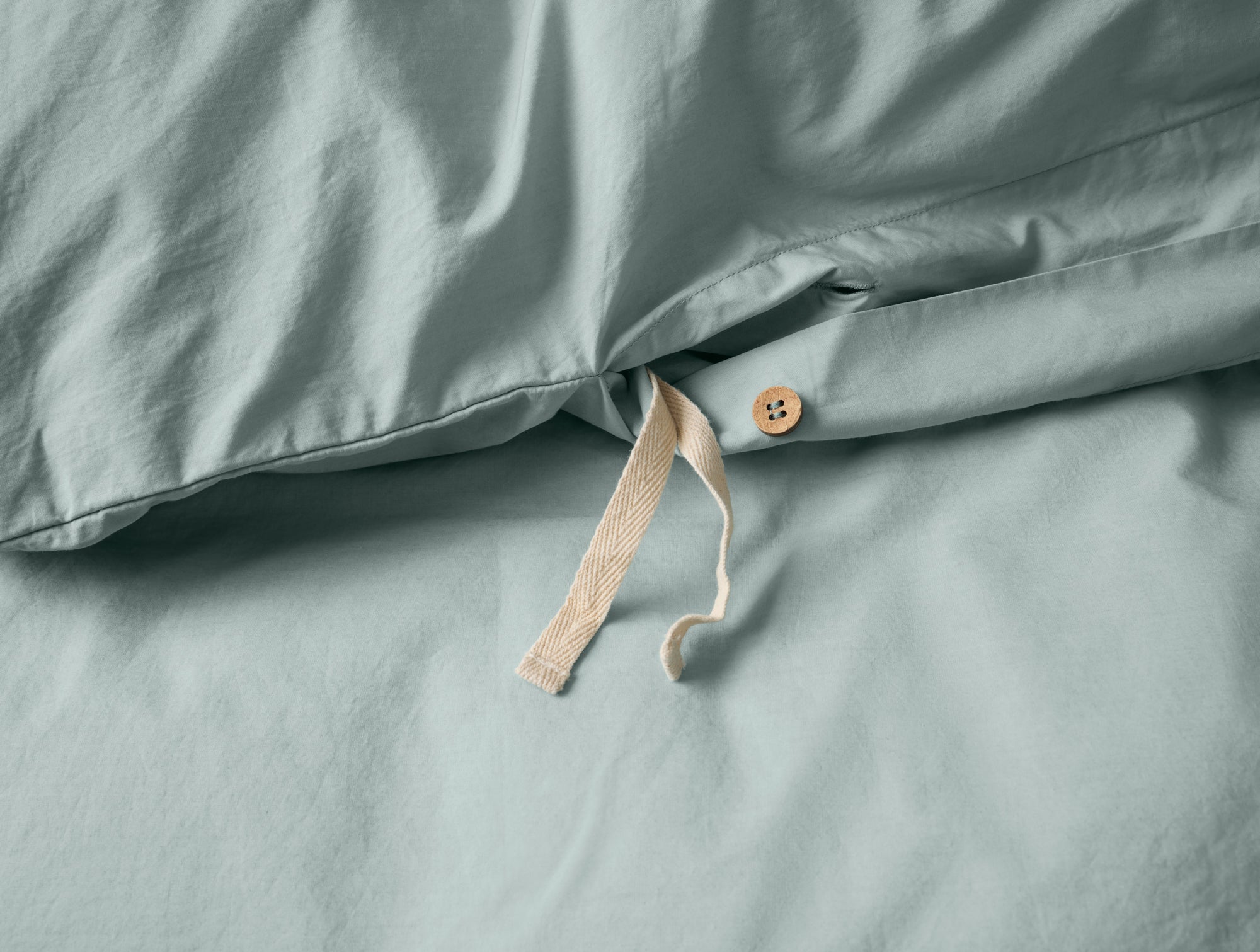 Refined Organic Percale Duvet Cover