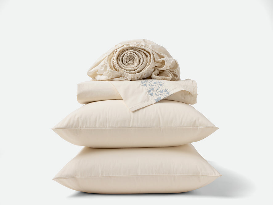 Refined Organic Percale Sheet Set