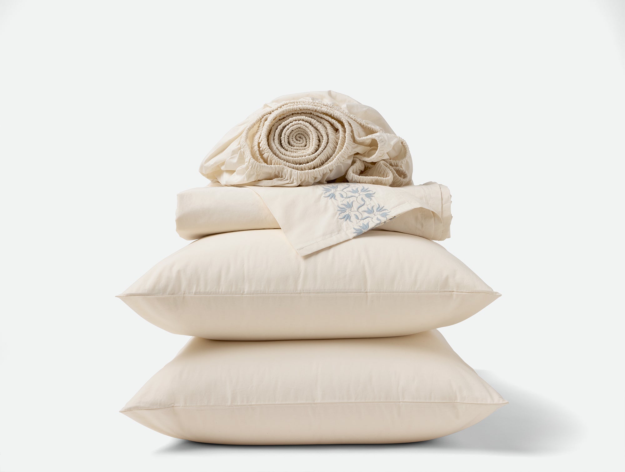 Refined Organic Percale Sheet Set