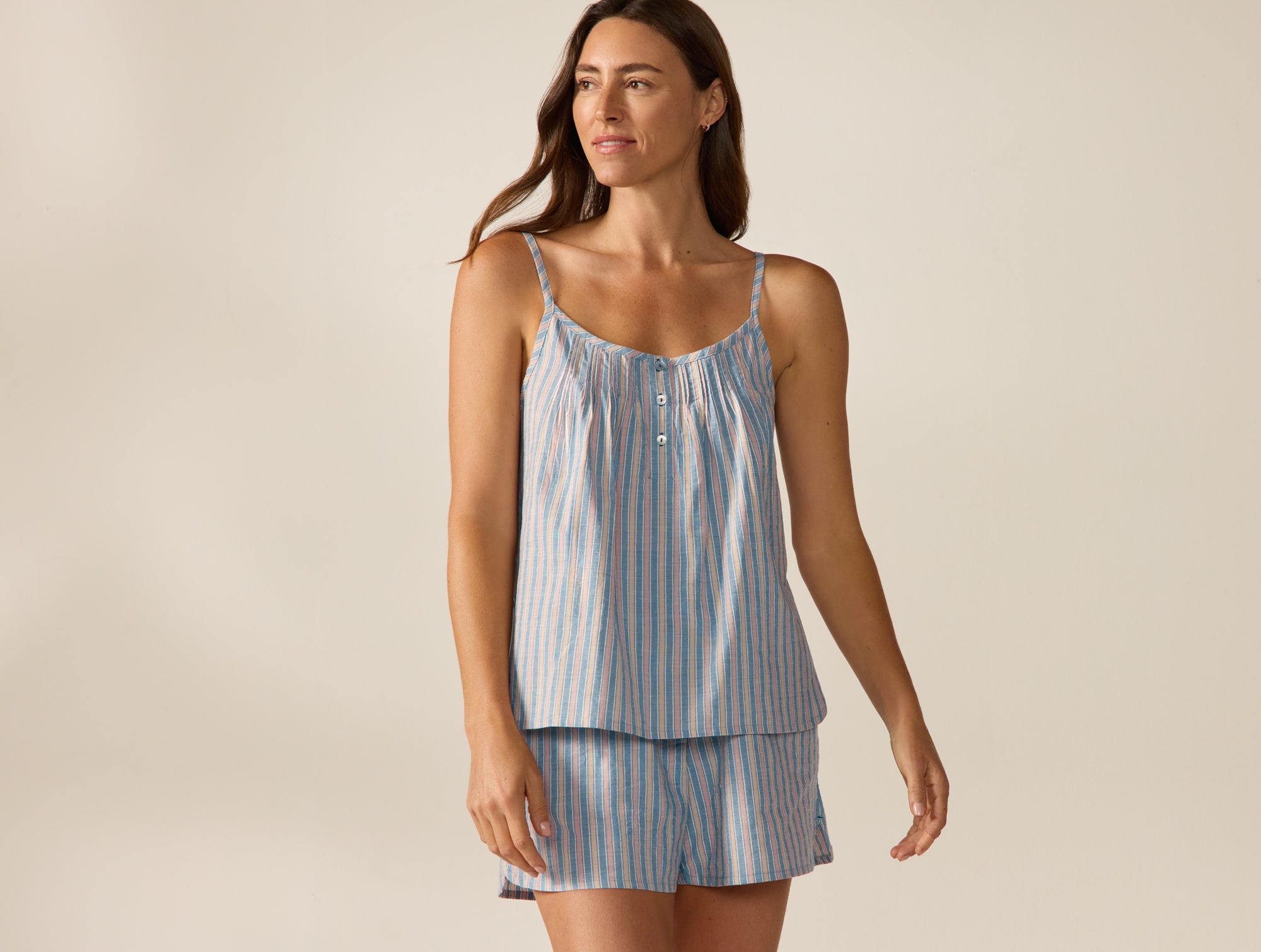 Women's Isla Organic Cotton Cami Short Set