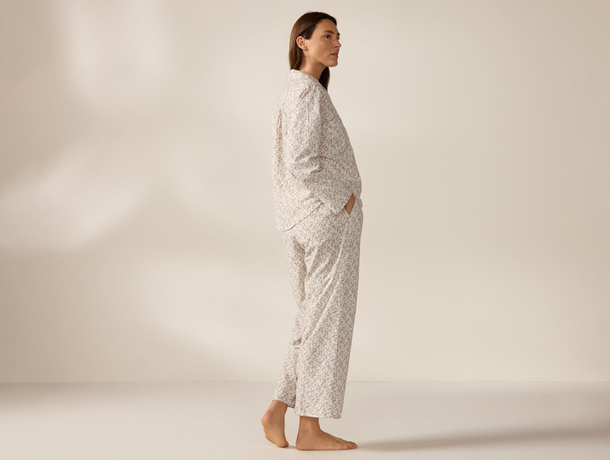Women's Isla Organic Cotton Long Sleeve Pajama Set