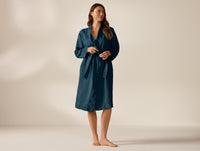 Women's Organic Relaxed Linen Robe