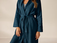 Women's Organic Relaxed Linen Robe