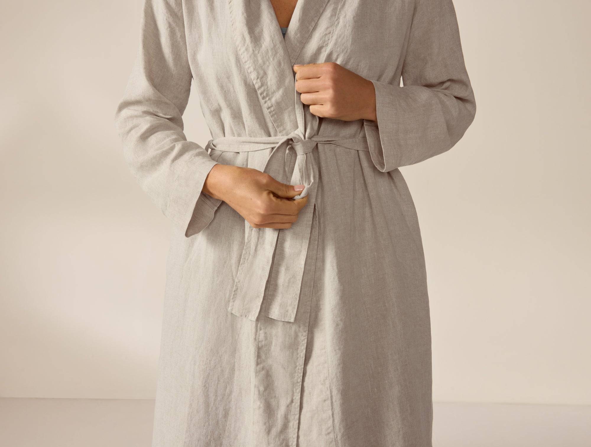 Women's Organic Relaxed Linen Robe