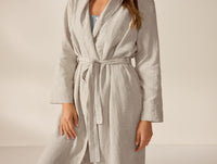 Women's Organic Relaxed Linen Robe