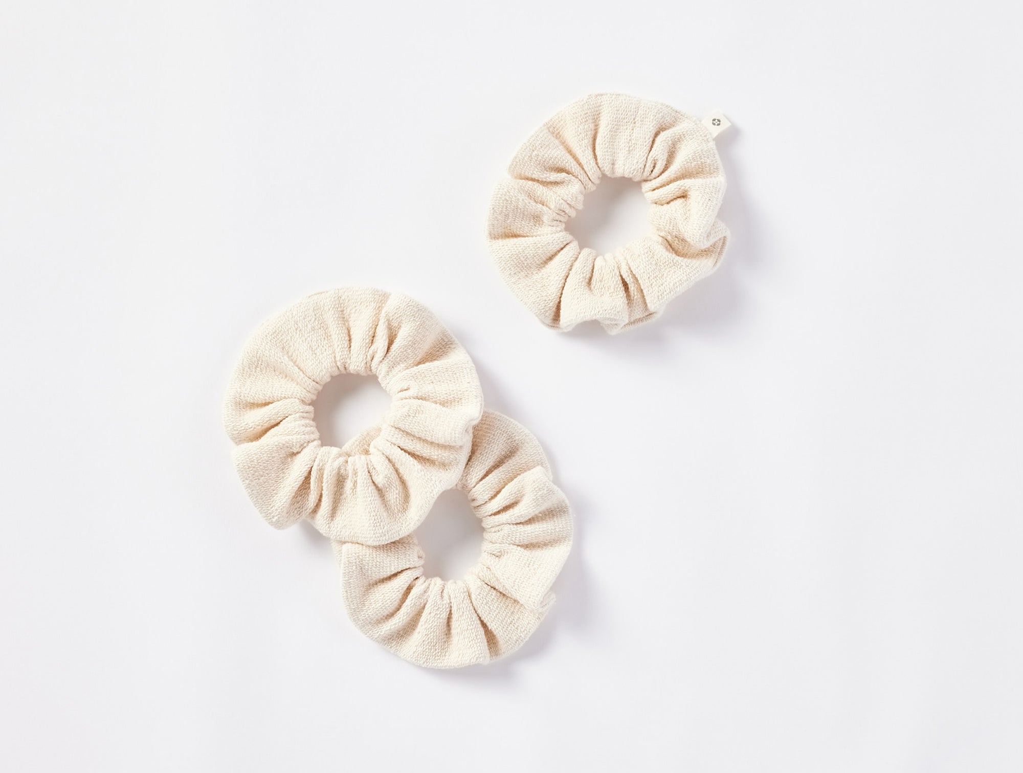 Bare Organic Scrunchy, Set Of 3