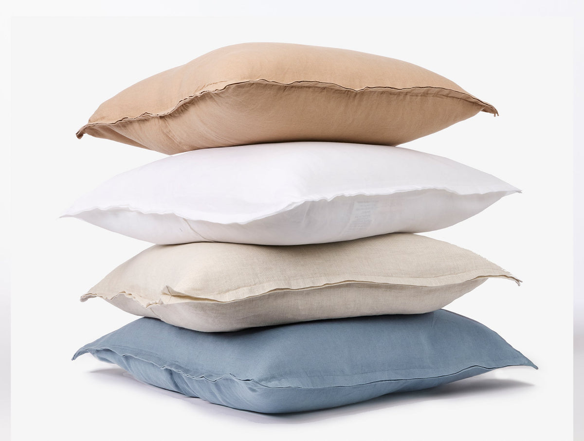 Organic Relaxed Linen Decorative Pillow Cover - Renewed