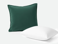 Velvet Organic Pillow Cover + Pillow Insert Set