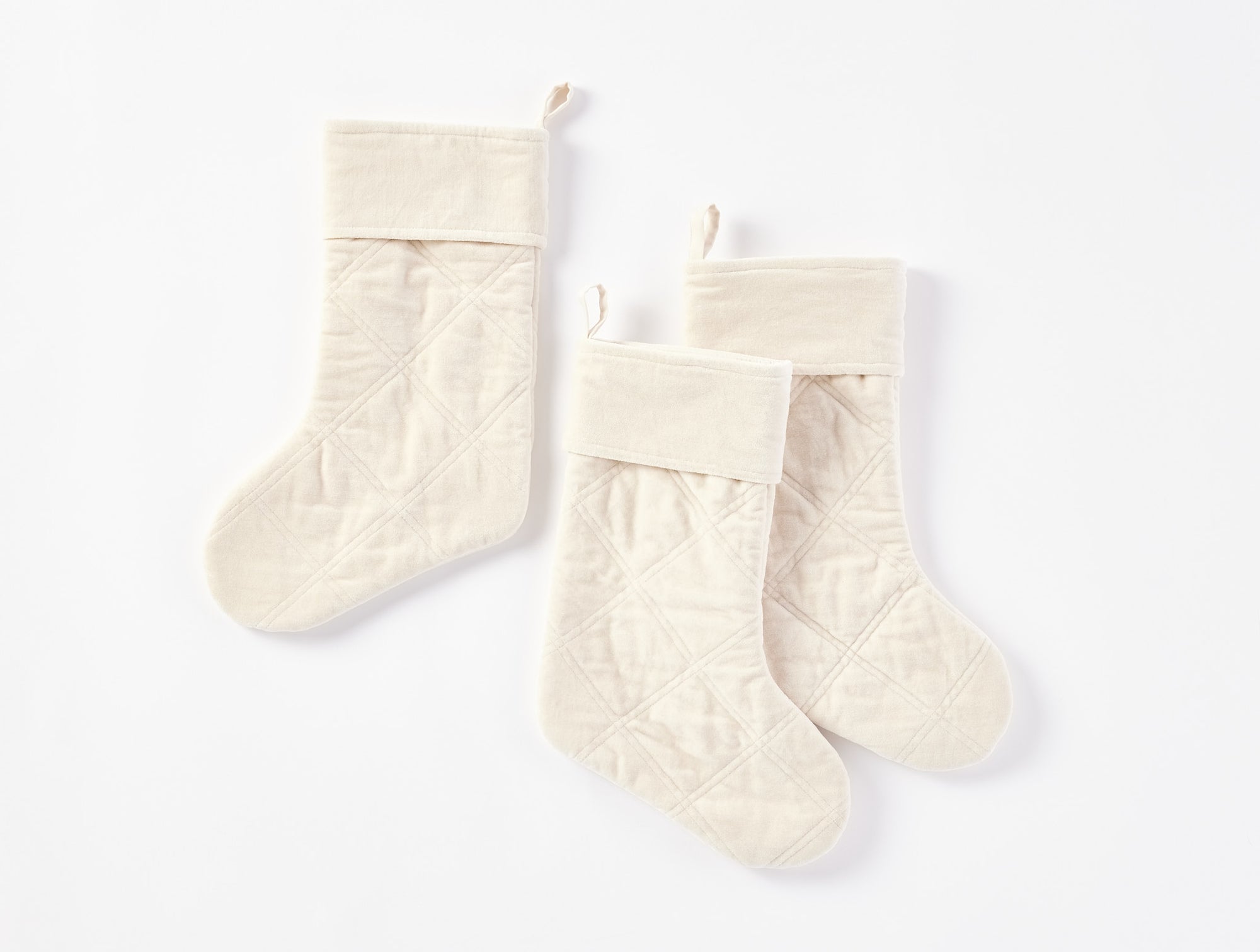 Velvet Organic Quilted Stocking