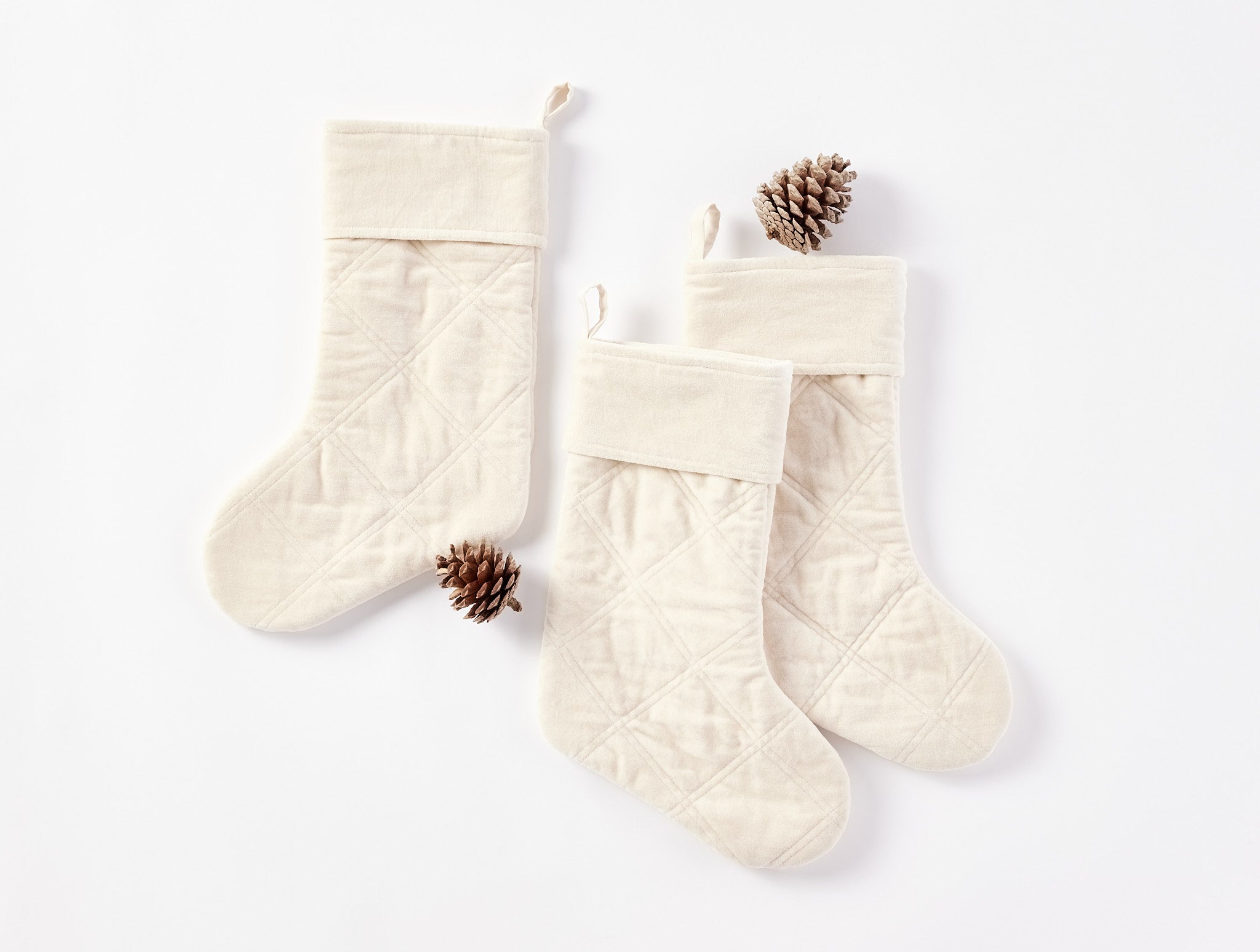 Velvet Organic Quilted Stocking
