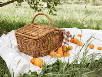 Hudson Woven Picnic Basket