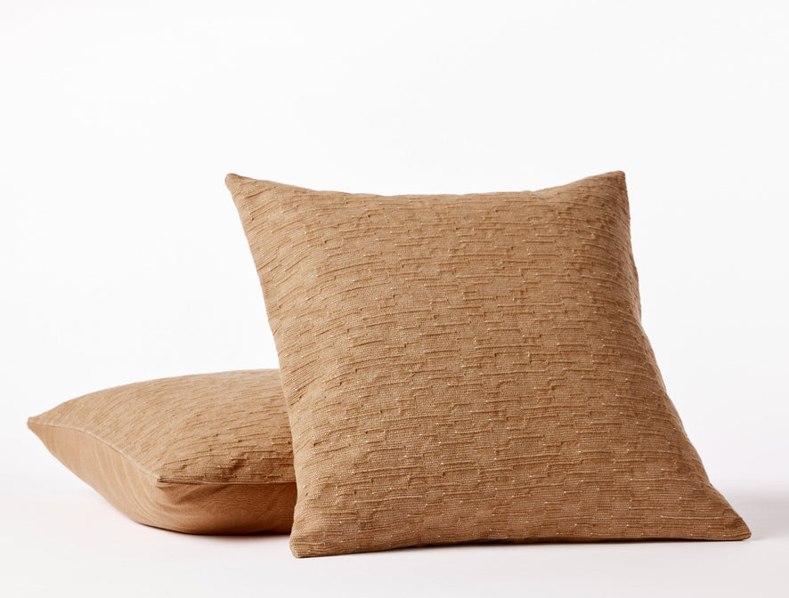Toro Canyon Organic Pillow Cover | Almond/Undyed