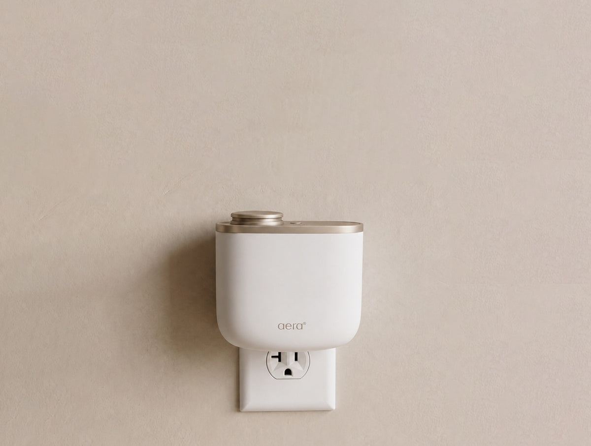 Aera Mini Diffuser and Sun Washed Fragrance Capsule