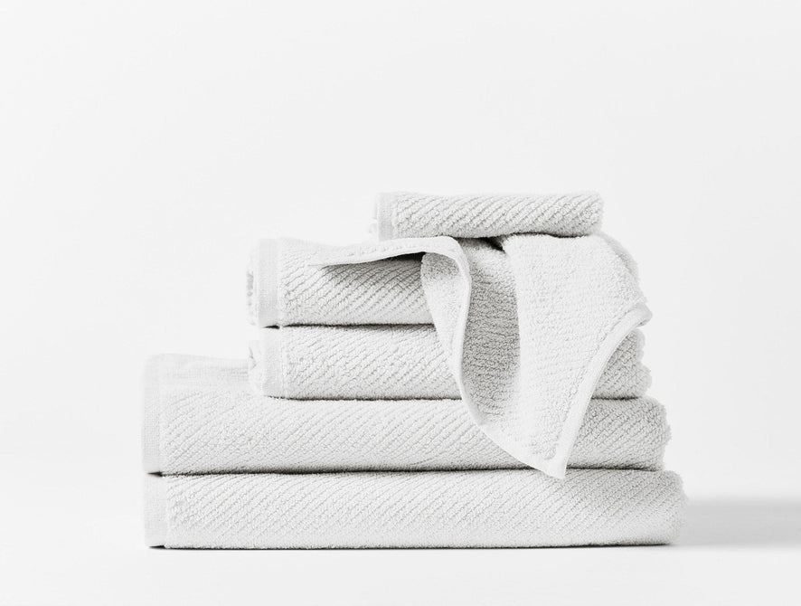 Air Weight® Organic Towels | Alpine White