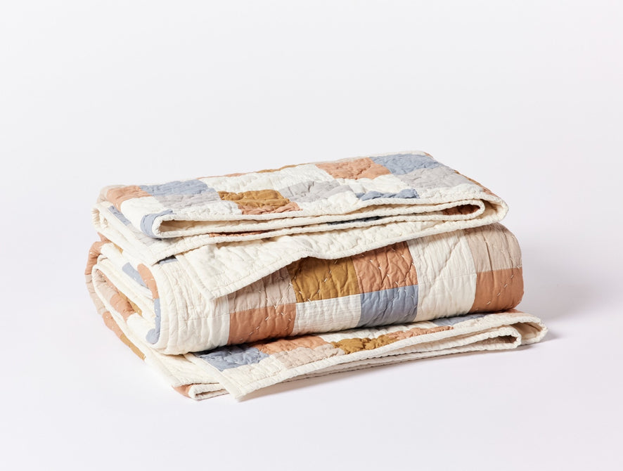 Ashbury Organic Quilt  | Undyed w/Multi