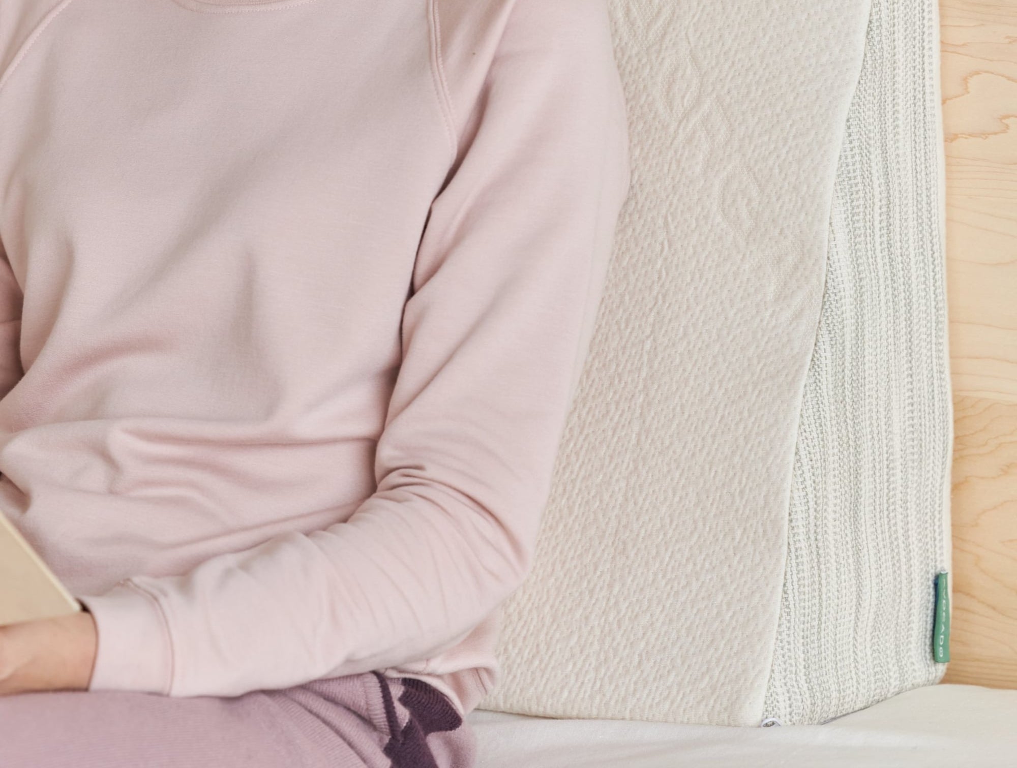 Avocado Organic Latex Wedge Pillow