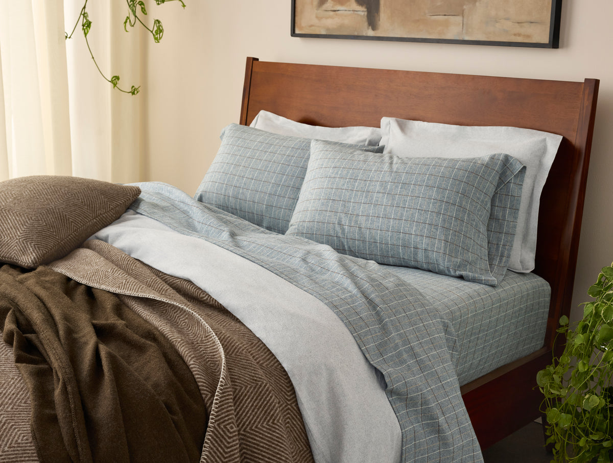 Cloud Brushed™ Organic Flannel Sheet Set
