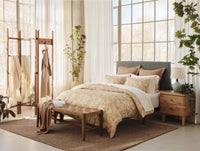 Camellia Organic Print Duvet Set