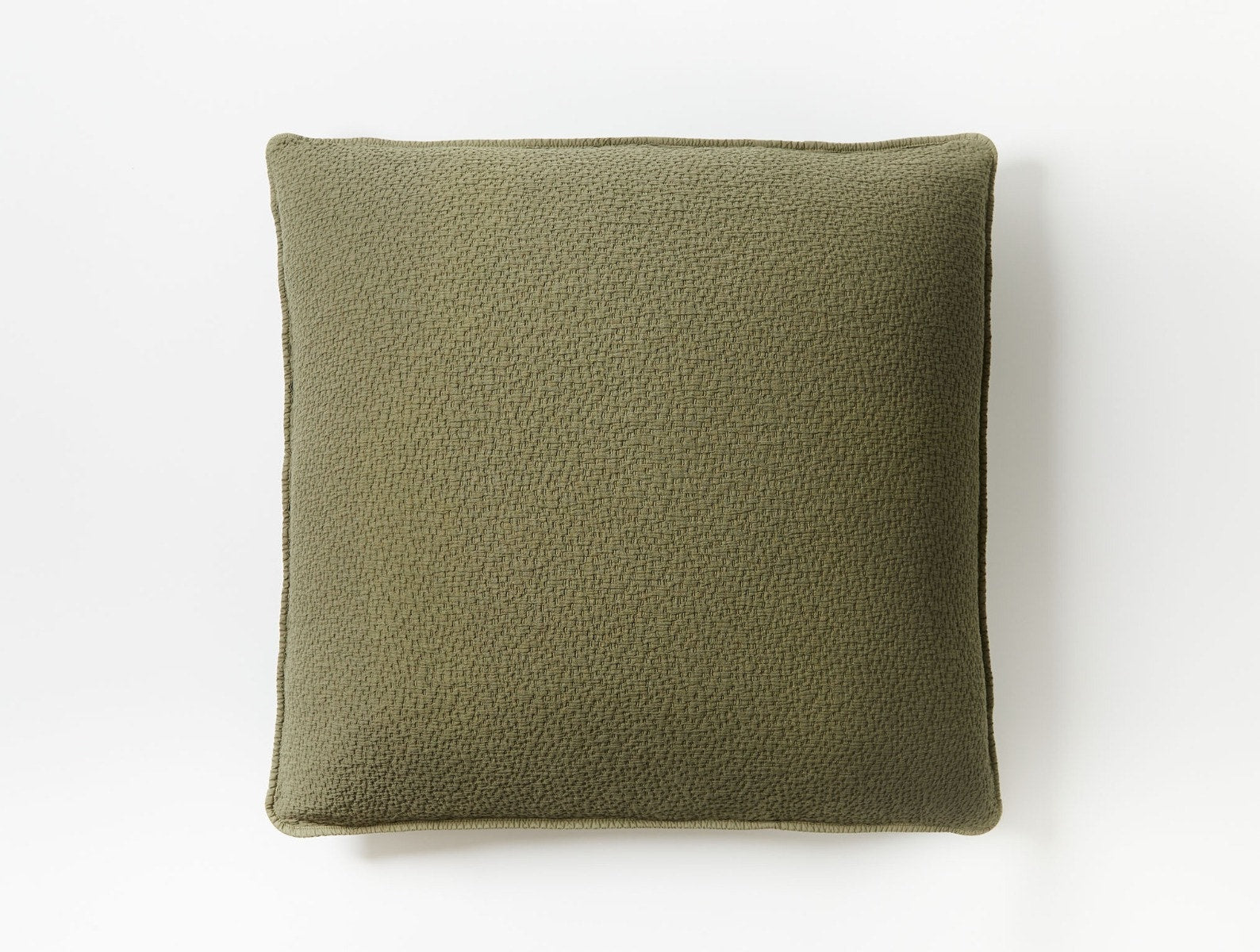 Cascade Organic Matelasse Sham - Renewed