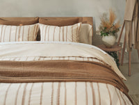 Cazadero Stripe Organic Duvet Set