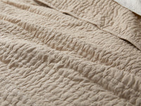Channel Handstitched Organic Quilt - Renewed