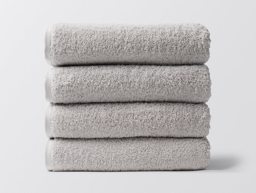 Cloud Loom™ Organic 4 pc Set (4 bath towels) | Fog