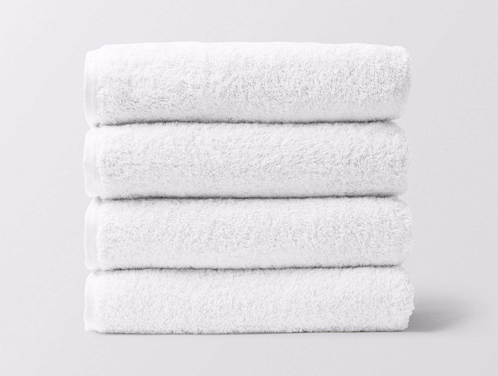 Coyuchi Air Weight Organic Towels - Set of 4 Bath Towel Alpine White