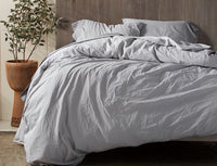 Organic Crinkled Percale Deluxe Bed Bundle