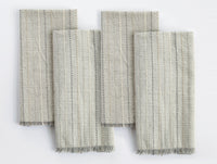 Fringe Stripe Organic Napkin, Set of 4 