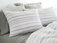 Geo Cove Organic Duvet Cover 