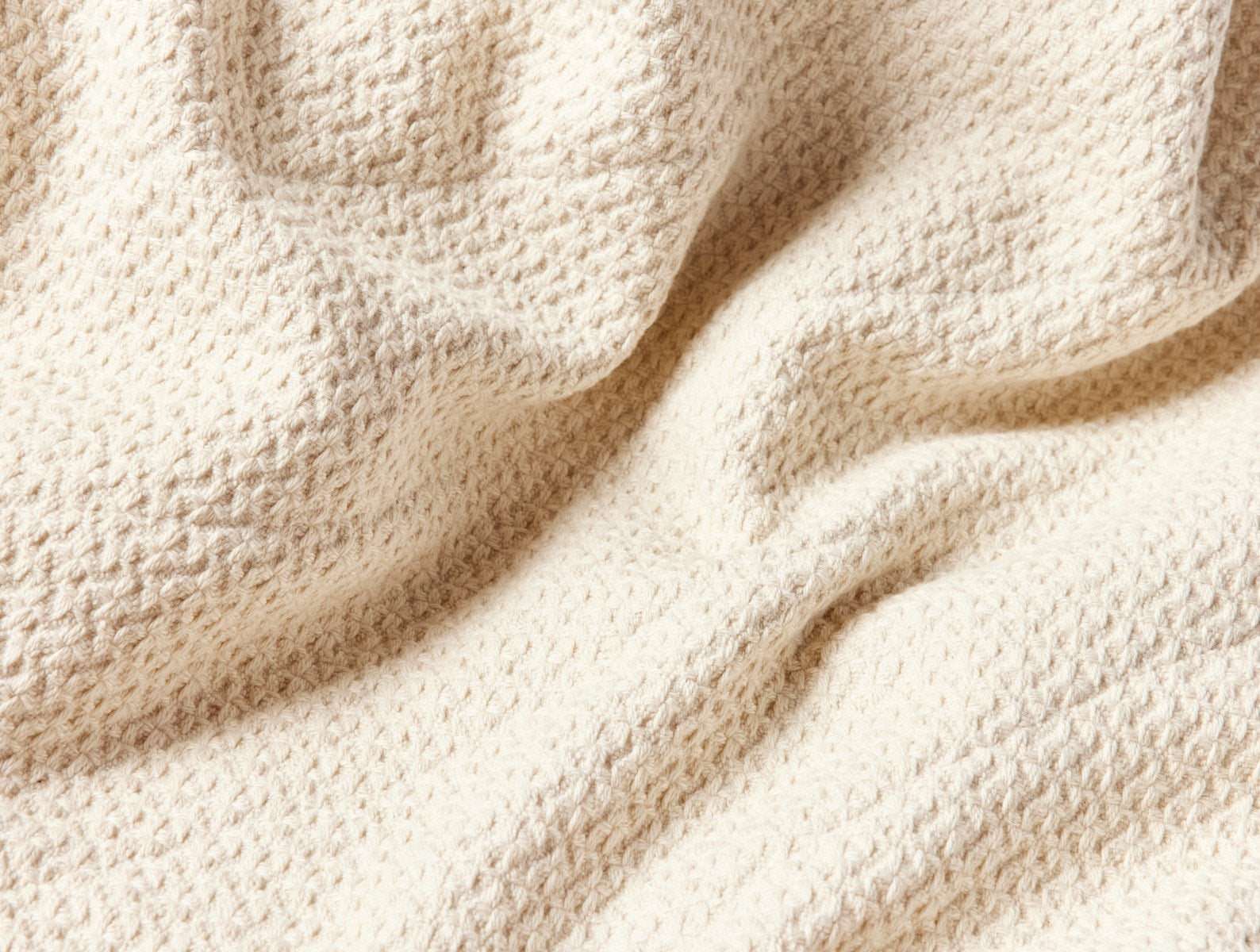 Honeycomb Organic Heavyweight Throw 