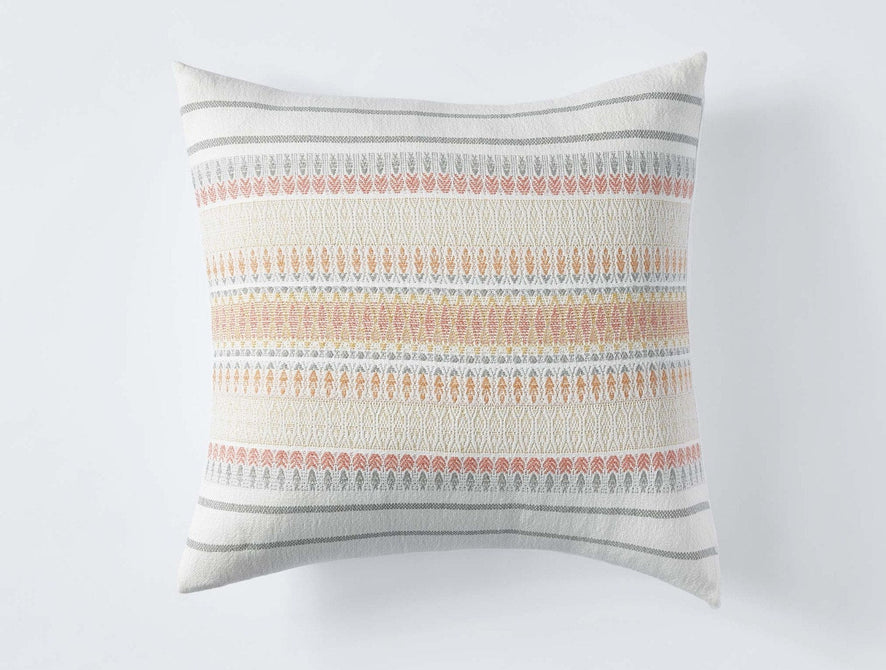 Lost Coast Decorative Organic Pillow Cover | Coral