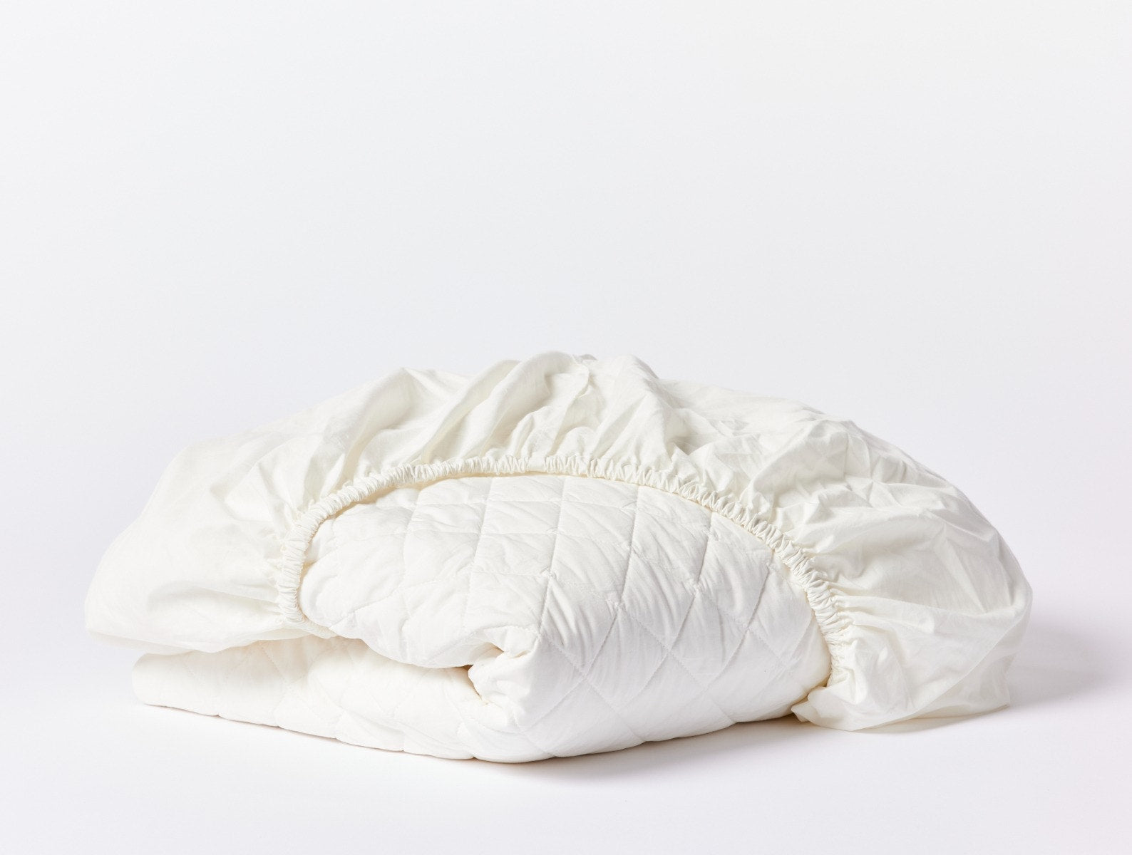 Organic Cotton Mattress Pad | White
