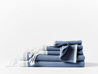 Mediterranean Organic 6 pc Set (2 bath towels, 2 guest towels, 2 wash cloths) 