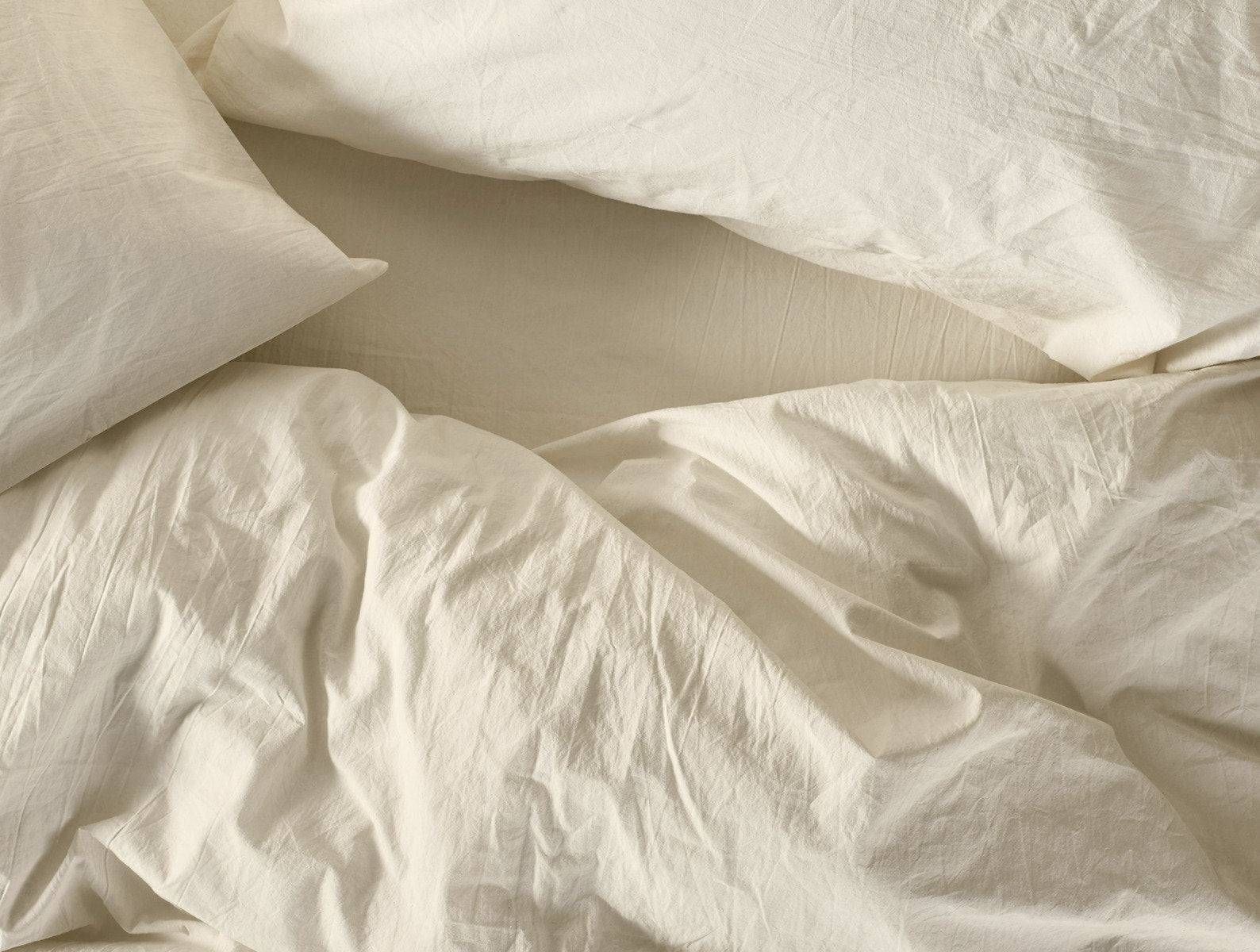 Organic Crinkled Percale™ Pillowcases - Renewed