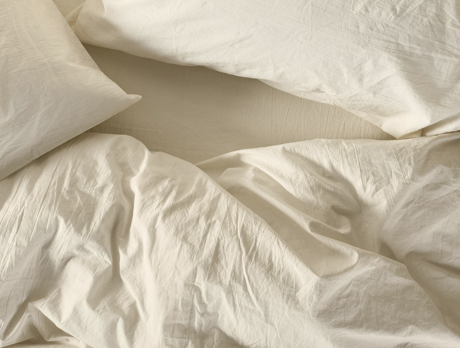 Organic Crinkled Percale™ Pillowcases - Coyuchi 