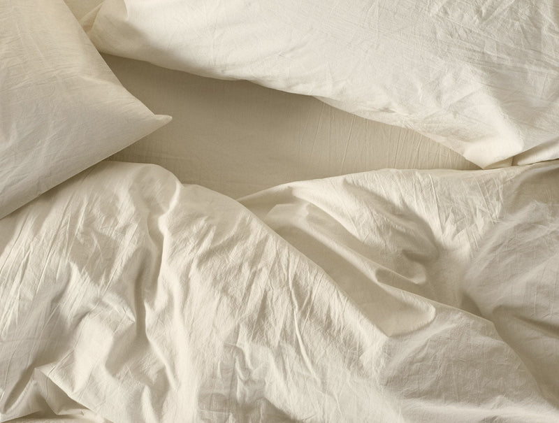 Organic Crinkled Percale™ Minimalist Bed Bundle