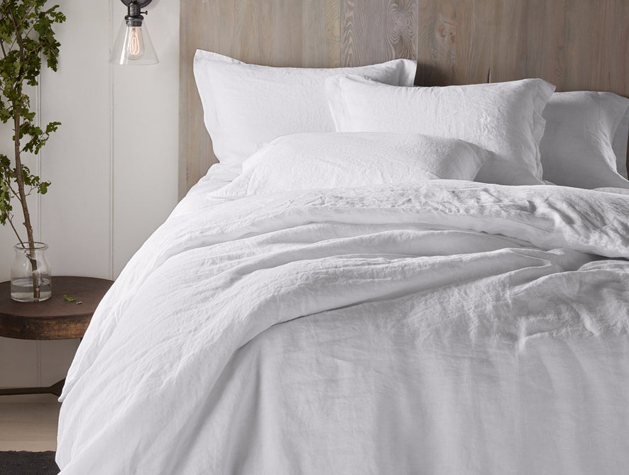 Organic Relaxed Linen | Alpine White