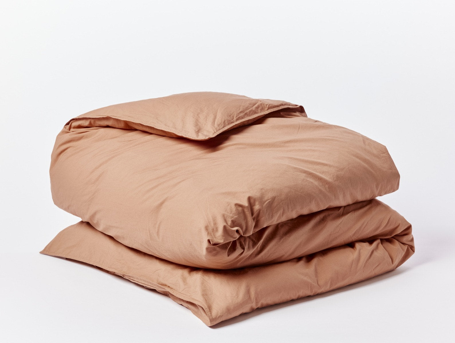 Organic Crinkled Percale™️ Duvet Cover 