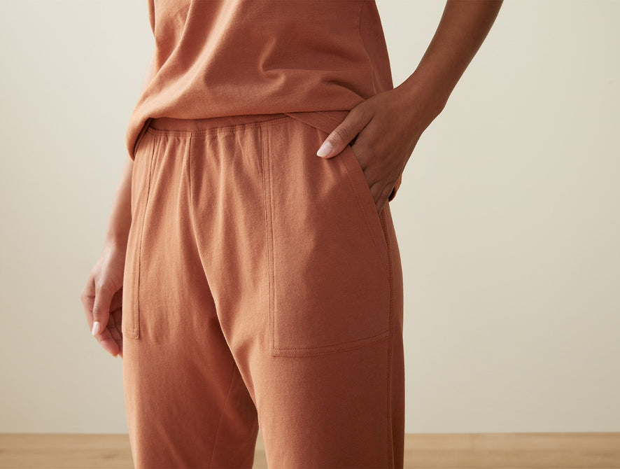 Women's Solstice Organic Jogger | Cinnamon