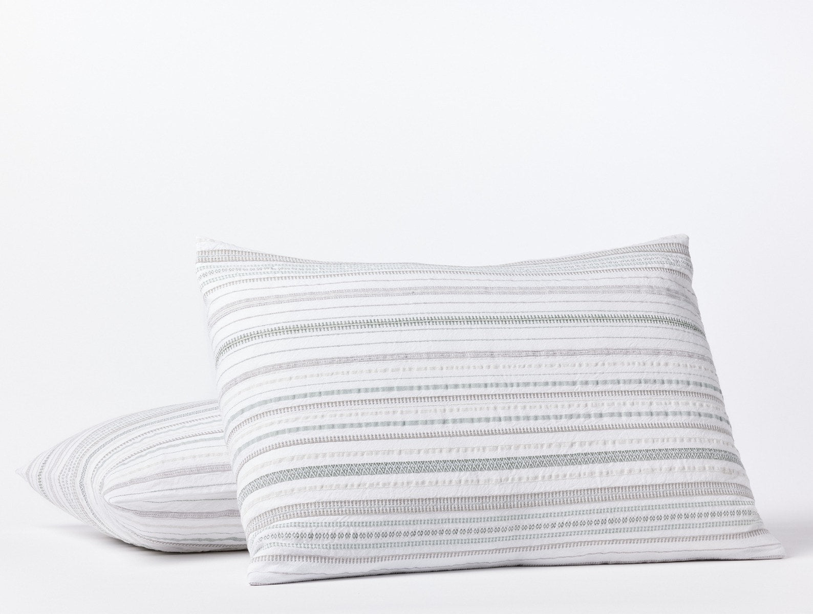 Geo Cove Organic Duvet Cover 