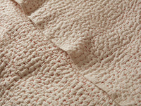 Pebbled Handstitched Organic Quilt - Renewed