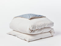 Organic Crinkled Percale™️ Duvet Cover 
